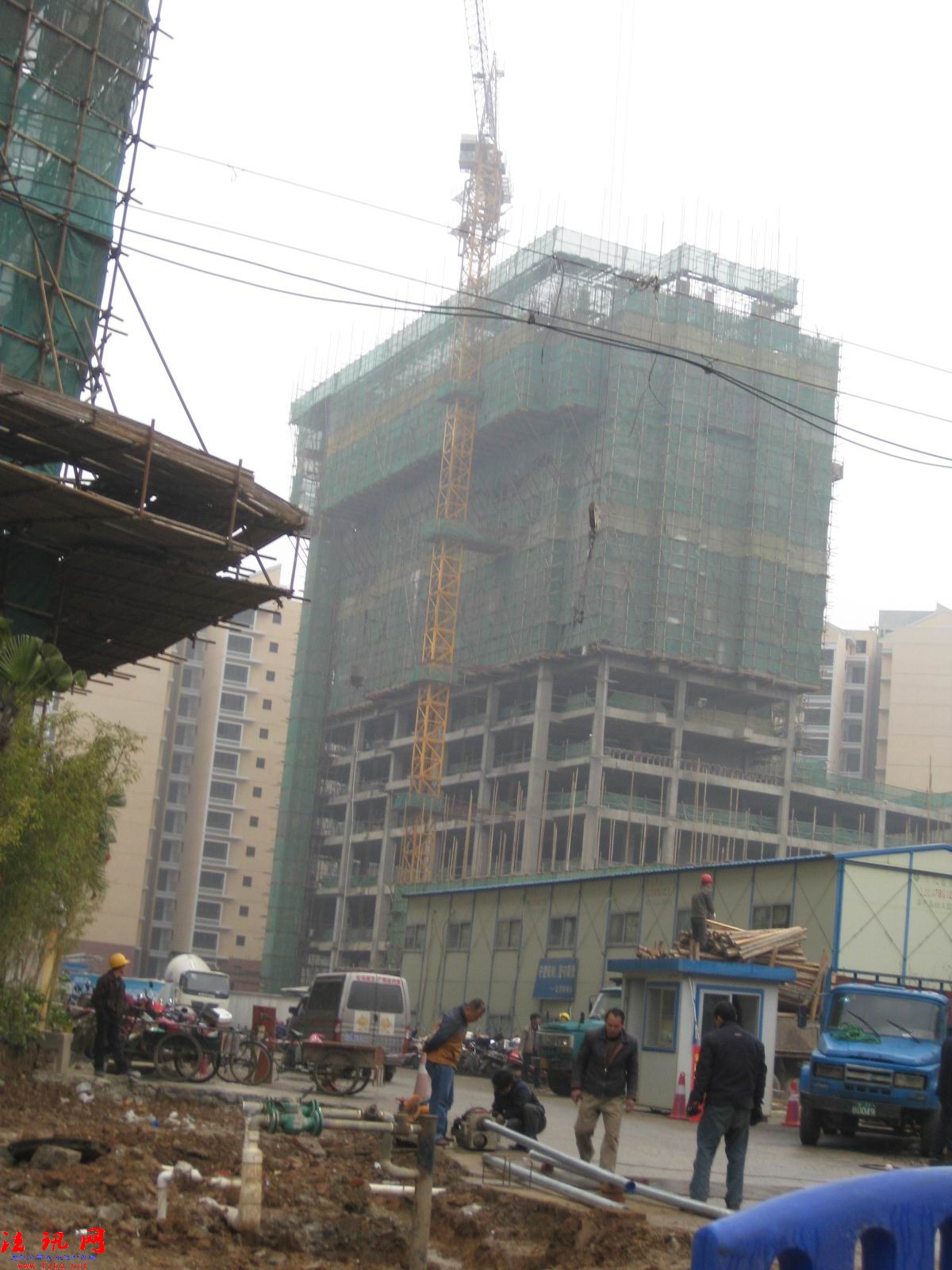 图为征农民土地用于房地产开发