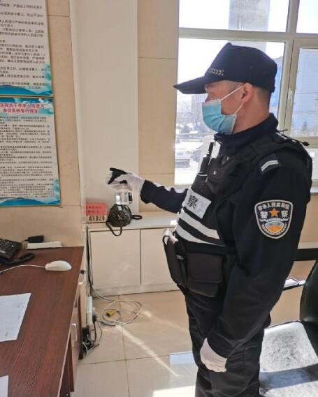 吉林长白山市江源法警队立足本职,做到疫情防控、机关保卫两不误